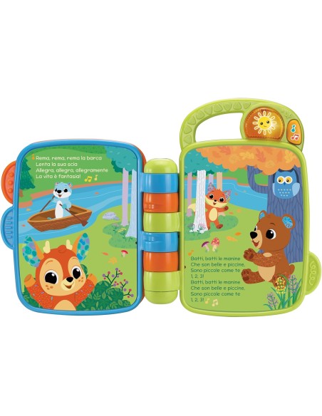 Coccole in Rima Libro Sensoriale Interattivo con Suoni Animali VIT567807 Vtech | Futurartshop.com