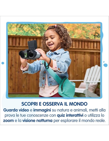 Video Binocolo Interattivo per Bambini con Schermo LCD VIT618607 Vtech | Futurartshop.com