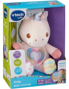 Stella Dolci Coccole Gatto Peluche Interattivo con Luci e Suoni VIT528107 Vtech | Futurartshop.com