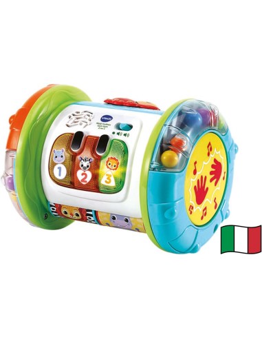 Rullo Tam Tam 3 in 1 Gioco Multiattività con Pianoforte VIT562607 Vtech | Futurartshop.com