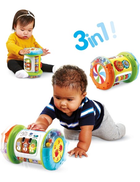 Tam Tam 3 in 1 Activity Roller with Piano for Kids VIT562607 Vtech | Futurartshop.com