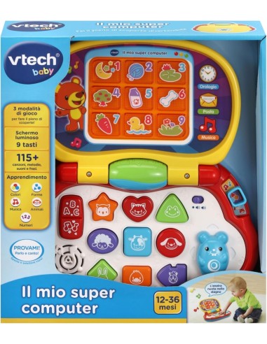 My First Super Computer Interactive Learning Toy with Mouse VIT191207 Vtech | Futurartshop.com
