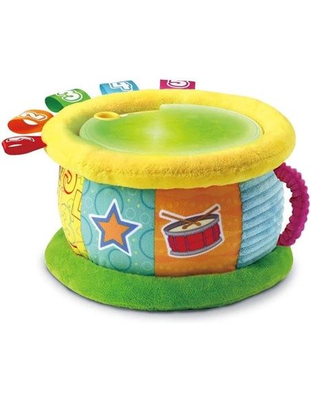 Magico Tamburo Luminoso Gioco Musicale Bilingue per Bambini VIT612549 Vtech | Futurartshop.com
