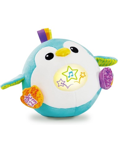 Fiocco Simpatici Rimbalzi Pinguino Peluche Interattivo VIT623107 Vtech | Futurartshop.com
