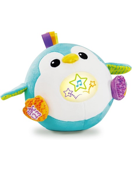 Fiocco Bouncing Penguin Interactive Plush Toy for Kids VIT623107 Vtech | Futurartshop.com