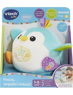 Fiocco Simpatici Rimbalzi Pinguino Peluche Interattivo VIT623107 Vtech | Futurartshop.com