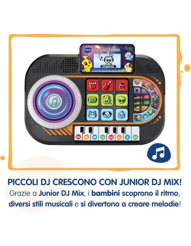Junior DJ Mix Console DJ per Bambini con Pianoforte e Luci VIT581407 Vtech | Futurartshop.com