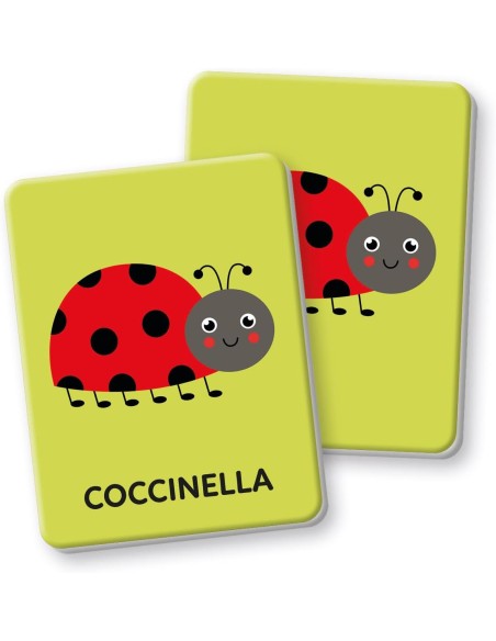 First Memo 30 Tactile Cards 1-3 Years CLE16830 Clementoni | Futurartshop.com