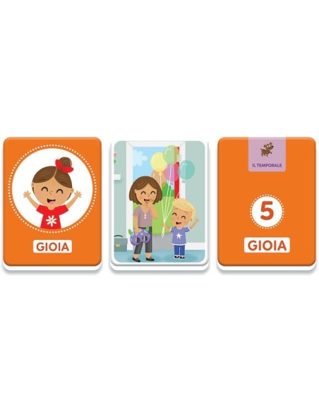 Emotions Expressions 30 Cards 1-3 Years CLE16833 Clementoni | Futurartshop.com