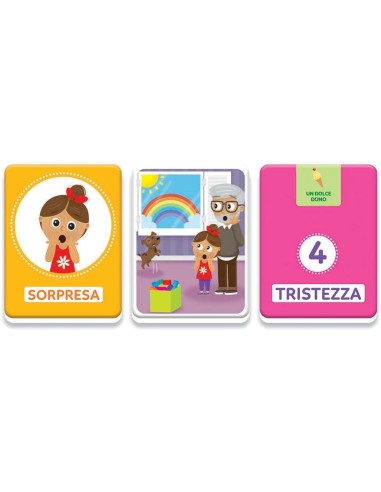 Emozioni Espressioni 30 Carte 1-3 Anni CLE16833 Clementoni | Futurartshop.com