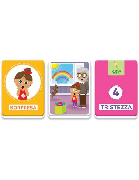 Emotions Expressions 30 Cards 1-3 Years CLE16833 Clementoni | Futurartshop.com