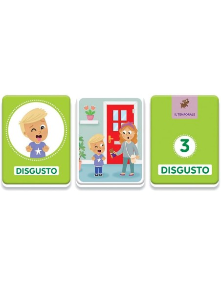 Emozioni Espressioni 30 Carte 1-3 Anni CLE16833 Clementoni | Futurartshop.com
