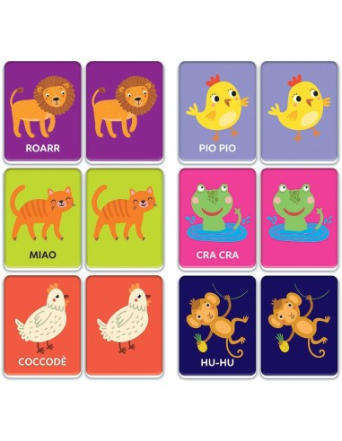 Che Verso Fa 30 Carte Animali 1-3 Anni CLE16831 Clementoni | Futurartshop.com
