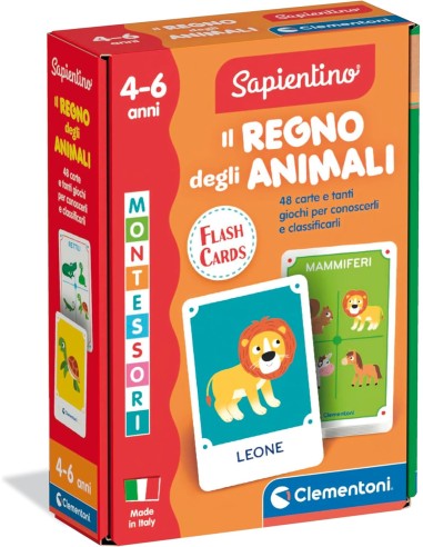 Il Regno degli Animali 48 Carte 1-3 Anni CLE16479 Clementoni | Futurartshop.com