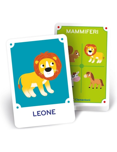 Il Regno degli Animali 48 Carte 1-3 Anni CLE16479 Clementoni | Futurartshop.com