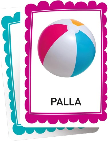 First Words 48 Flashcards Montessori 2-5 Years CLE16835 Clementoni | Futurartshop.com