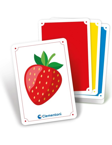 Colours 48 Flashcards Montessori 2-5 Years CLE16836 Clementoni | Futurartshop.com