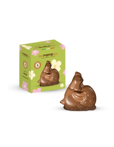 Gallina Cioccolato Latte con Uovo Pasqua 120g DOL1PQ105011  | Futurartshop.com