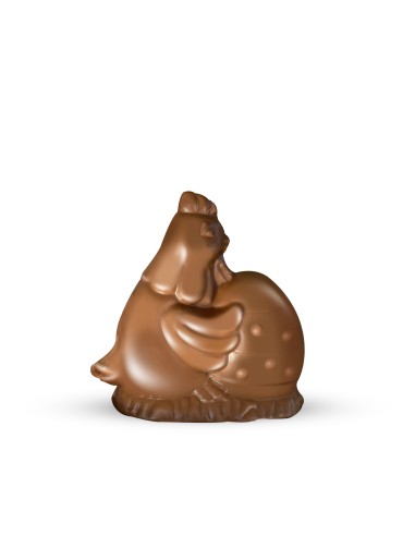 Milk Chocolate Easter Hen with Egg Figure 120g DOL1PQ105011  | Futurartshop.com