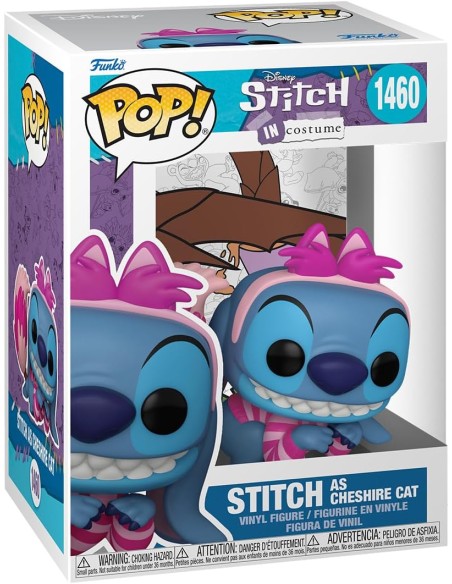 Funko Pop Disney Stitch Gatto Cheshire 1460 Figura Vinyl DIN75163 Funko | Futurartshop.com