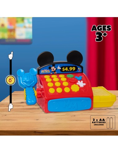 Disney Junior Mickey Mouse Registratore di Cassa con Suoni Giocattolo 3+ JUS38899 Just Play | Futurartshop.com