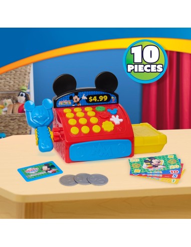 Disney Junior Mickey Mouse Registratore di Cassa con Suoni Giocattolo 3+ JUS38899 Just Play | Futurartshop.com