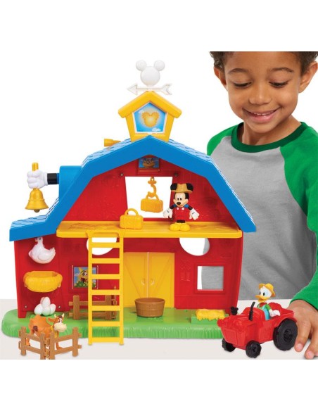Disney Junior Mickey Mouse Fattoria Playset Barnyard Giocattolo 3+ JUS38243 Just Play | Futurartshop.com