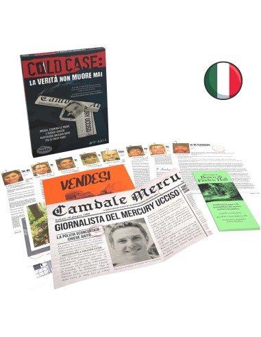 Cold Case 1 La Verità Non Muore Mai Gioco Investigativo 14+ RAV764662 Ravensburger | Futurartshop.com