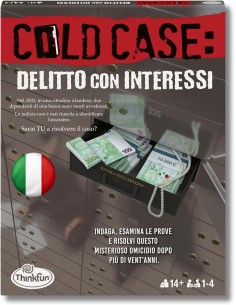 Cold Case 3 Delitto con Interessi Gioco Investigativo 14+ RAV765942 Ravensburger | Futurartshop.com