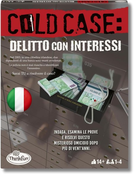 Cold Case 3 Delitto con Interessi Gioco Investigativo 14+ RAV765942 Ravensburger | Futurartshop.com