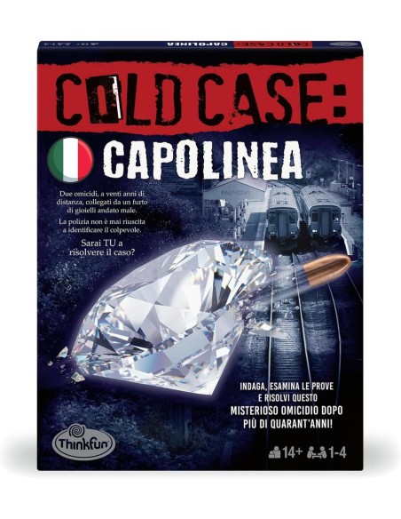 Cold Case 4 End of the Line Detective Board Game 14+ RAV76619 Ravensburger | Futurartshop.com