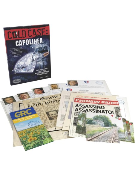 Cold Case 4 End of the Line Detective Board Game 14+ RAV76619 Ravensburger | Futurartshop.com