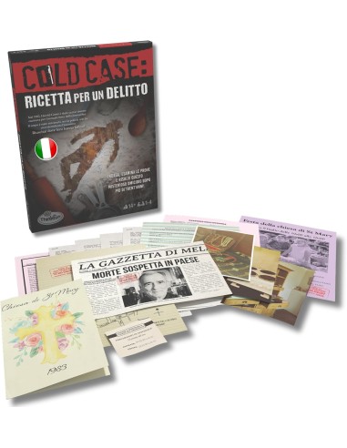 Cold Case 2 Recipe for a Crime Detective Board Game 14+ RAV76467 Ravensburger | Futurartshop.com