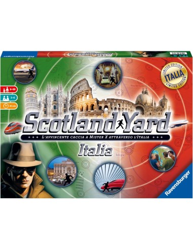 Scotland Yard Italia Gioco da Tavolo 2-6 Giocatori 8+ RAV26896 Ravensburger | Futurartshop.com