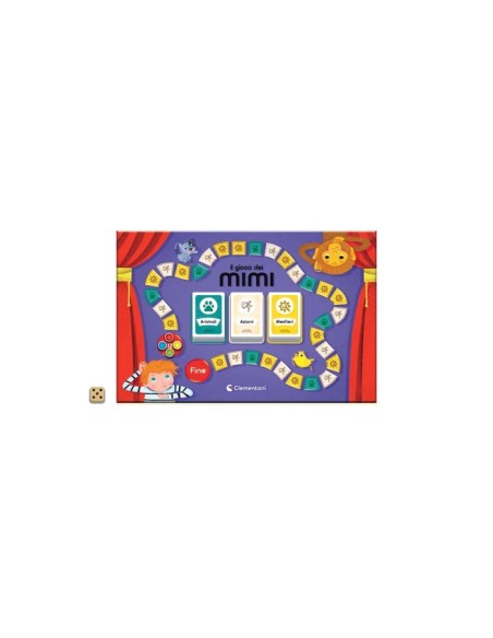Il Gioco dei Mimi – Gioco da Tavolo 90 Carte Animali Mestieri Azioni 3-6 Giocatori Età 5+ CLE16908 Clementoni | Futurartshop.com