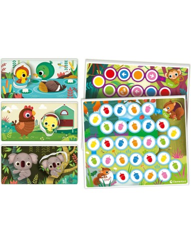 Sapientino Genitori e Cuccioli Flashcard Animali 2+ CLE16852 Clementoni | Futurartshop.com