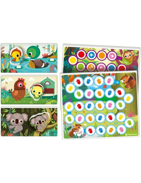 Sapientino Genitori e Cuccioli Flashcard Animali 2+ CLE16852 Clementoni | Futurartshop.com