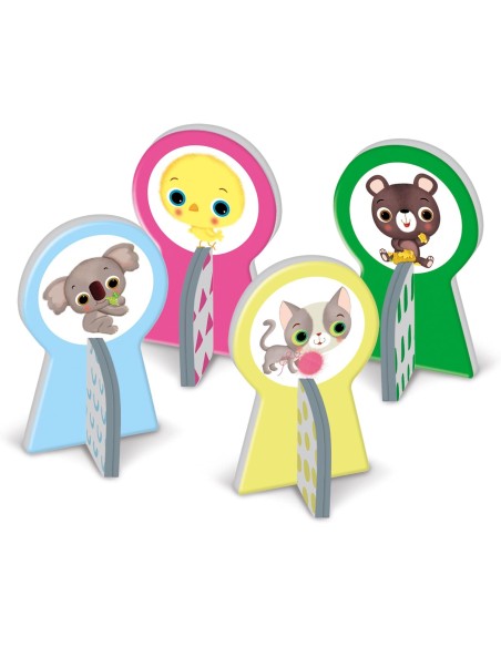 Sapientino Parents and Puppies Animal Flashcards 2+ CLE16852 Clementoni | Futurartshop.com