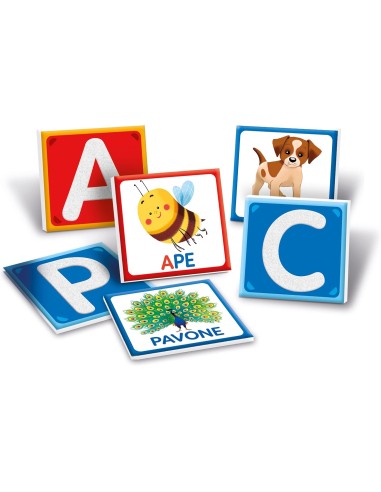 Sapientino Montessori Lettere Tattili Gioco Educativo 3+ CLE16855 Clementoni | Futurartshop.com