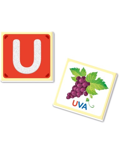 Sapientino Montessori Tactile Letters Educational Game 3+ CLE16855 Clementoni | Futurartshop.com