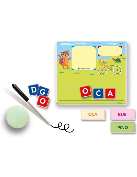 Sapientino Montessori I Learn to Write Board Kit 3+ CLE16859 Clementoni | Futurartshop.com