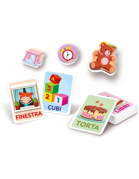 Sapientino Montessori La Grande Casa Puzzle 6 Stanze 2+ CLE16853 Clementoni | Futurartshop.com