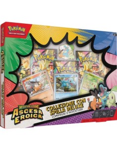 Pokémon TCG Heroic Rise Deluxe Pin Collection Adventure Pals ITA GAMPK10301 The Pokémon Company | Futurartshop.com