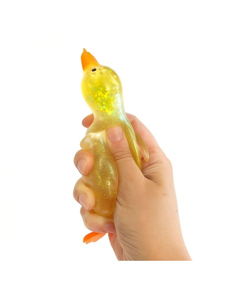 Sparkly Squishy Duck Gioco Sensoriale Antistress Morbido KEYNV929 KeyCraft | Futurartshop.com