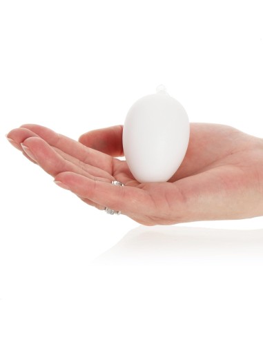 Sacchetto Appendino Uova Bianche 6cm Decorazione Pasqua 12pz DUE422480 Futurart | Futurartshop.com