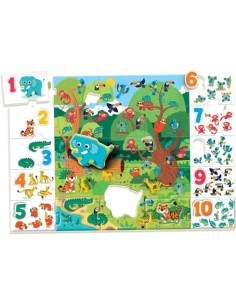 Sapientino Puzzle Gigante dei Numeri Gioco Educativo CLE16875 Clementoni | Futurartshop.com 2
