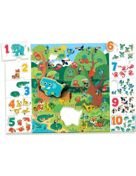 Sapientino Giant Numbers Puzzle Educational Toy CLE16875 Clementoni | Futurartshop.com