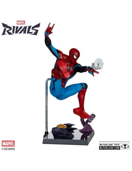 Marvel Rivals Spider-Man Statua PVC 1:6 Figure Collezione COS14862 McFarlane Toys | Futurartshop.com