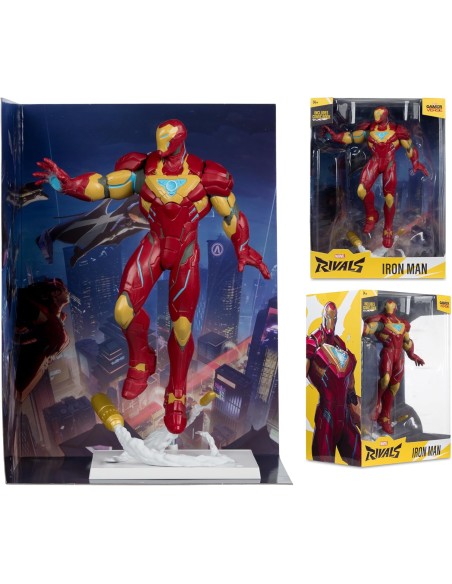Marvel Rivals Iron Man PVC Statue 1:6 W2 Collectible Figure COS14861 McFarlane Toys | Futurartshop.com