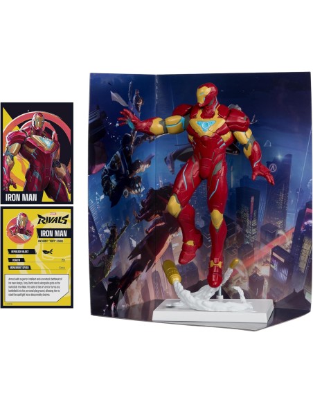 Marvel Rivals Iron Man Statua PVC 1:6 W2 Figure Collezione COS14861 McFarlane Toys | Futurartshop.com
